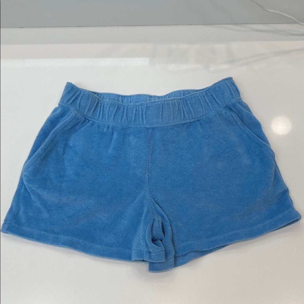 Vineyard Vines Blue Terry Cloth Women’s Shorts